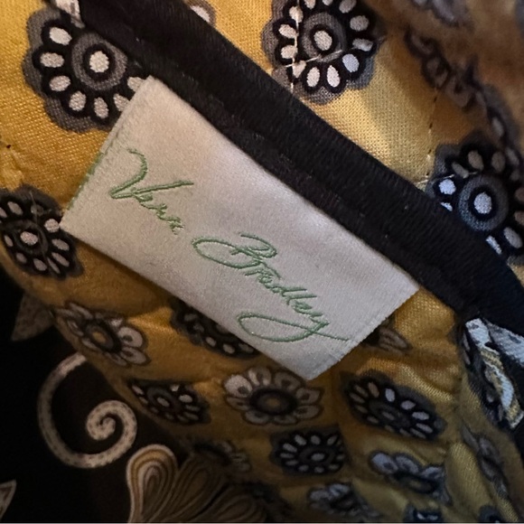 Vera Bradley Yellowbird Betsy Bag Purse Tote Retired EUC - Picture 11 of 11